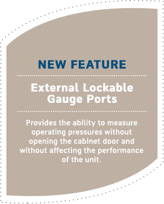 External Lockable Gauge Ports