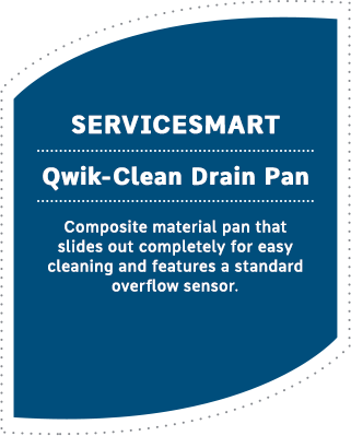 PlusOne ServiceSmart - Quick-Clean Drain Pan